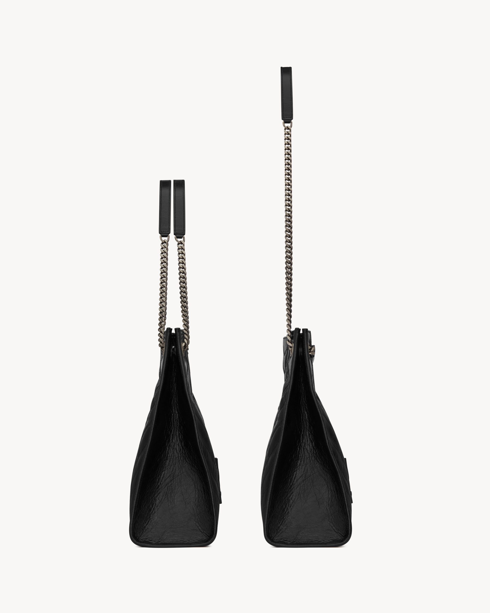 YSL NIKI Large shopping in crinkled vintage leather - Image 3